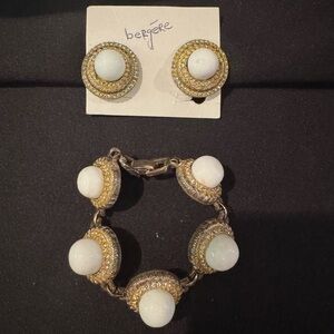 Berger Vintage Bracelet and Earrings Set